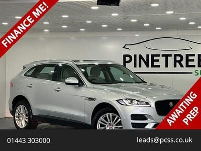 Used Jaguar F-Pace Portfolio 180 HP (132 kW) 2018 Silver SUV