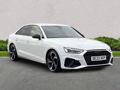 Used Audi A4 Black Edition 190 HP (139 kW) 2023 White Sedan