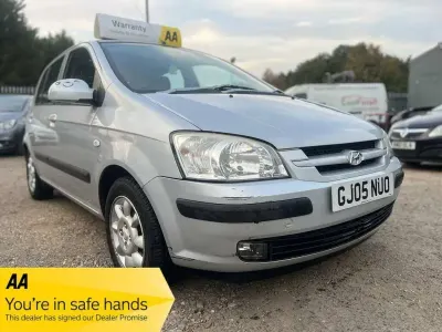 Used Hyundai Getz 82 HP (60 kW) 2005 Silver Hatchback