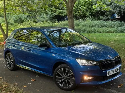 Used Skoda Fabia Monte Carlo 2022 Blue Hatchback