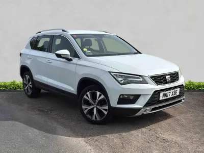 Begagnad Seat Ateca Ecomotive 115 HK (84 kW) 2017 Vit SUV