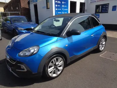 Used Vauxhall Adam Rocks 2015 Blue Hatchback