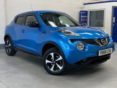 Used Nissan Juke 112 HP (82 kW) 2018 Blue SUV