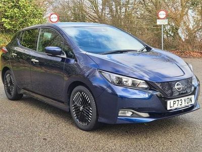 Used Nissan Leaf N-Connecta 110 kW (150 HP) 2023 Blue Hatchback