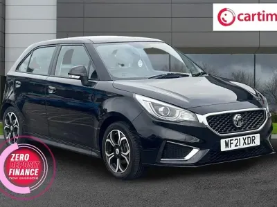 Usado MG MG3 Exclusive 106 CV (77 kW) 2021 Negro Utilitario