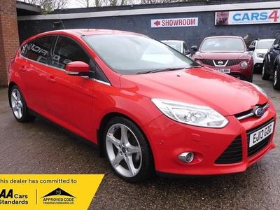 Used Ford Focus Titanium X 115 HP (84 kW) 2013 Red Hatchback