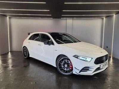 Begagnad Mercedes A35 AMG Premium Plus 306 HK (225 kW) 2022 Halvkombi