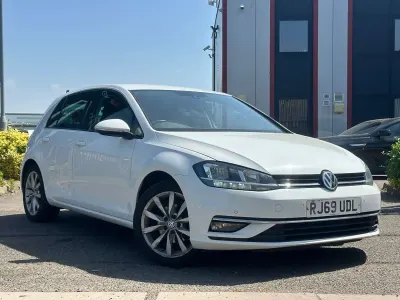 Used VW Golf VII GT 150 HP (110 kW) 2019 White Hatchback