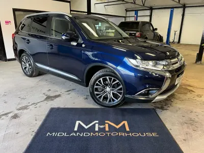 Käytetty Mitsubishi Outlander 150 HP (110 kW) 2018 Sininen Katumaasturi