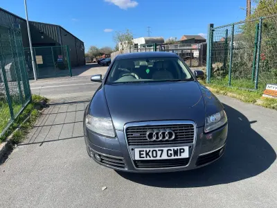 Used Audi A6 S-Line 233 HP (171 kW) 2007 Blue Sedan