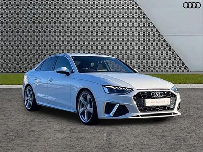 White Used 2022 Audi A4 S-Line Sedan | £21,599 (Fair price)