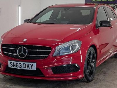 Used Mercedes A200 AMG 156 HP (114 kW) 2013 Red Hatchback