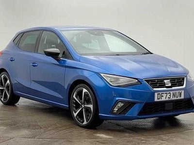 Used Seat Ibiza FR Sport 95 HP (69 kW) 2023 Blue Hatchback