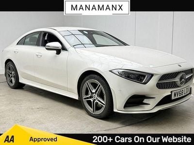 White Used 2018 Mercedes CLS350 AMG line Coupe | £20,390 (Fair price)