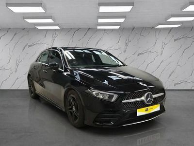 Used Mercedes A180 AMG line 116 HP (85 kW) 2018 Black Hatchback