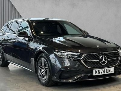 Used Mercedes E200 AMG line 204 HP (150 kW) 2024 Metallic paint graphite grey Estate