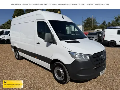 Used Mercedes Sprinter 163 HP (119 kW) 2019 White Van
