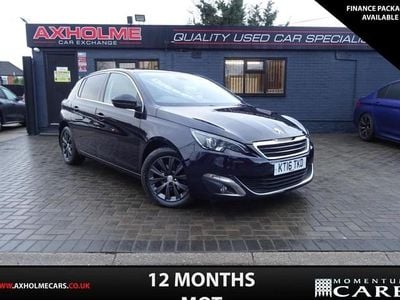 Blue Used 2016 Peugeot 308 Allure Hatchback | £5,495 (Fair price)