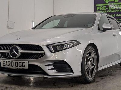Used Mercedes A200 AMG Line Premium 163 HP (119 kW) 2020 Silver Hatchback