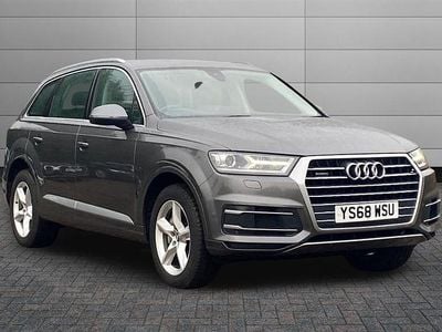 Used Audi Q7 Sport 231 HP (169 kW) 2018 Samurai grey SUV