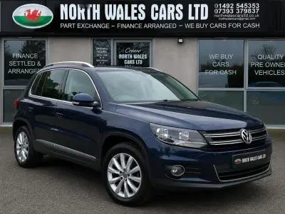 Used VW Tiguan Match 177 HP (130 kW) 2014 Blue SUV