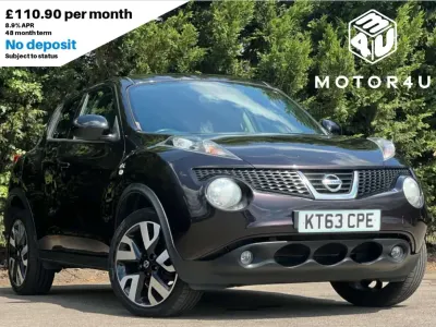 Used Nissan Juke N-TEC 2014 Black SUV