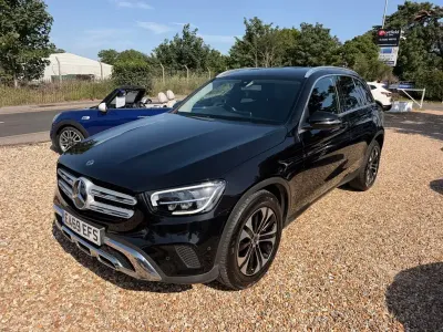 Used Mercedes GLC220 2019 Black with black leather trim SUV