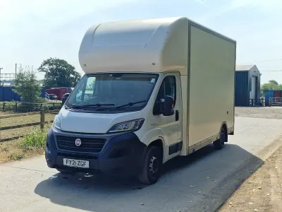 Used Fiat Ducato 140 HP (102 kW) 2021 White Van