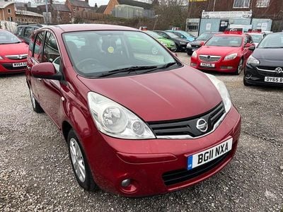 Used Nissan Note Acenta 88 HP (64 kW) 2011 Red MPV