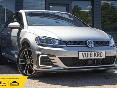 Used VW Golf VII GTE 204 HP (150 kW) 2018 Silver Hatchback