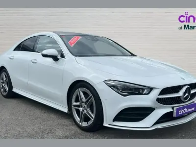 Used Mercedes CLA180 AMG Line Premium Plus 134 HP (98 kW) 2020 White Sedan
