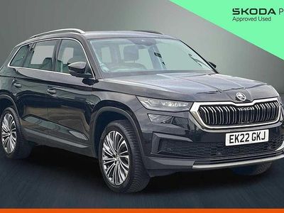 Used Skoda Kodiaq SE L Executive 150 HP (110 kW) 2022 Black magic pearl effect SUV