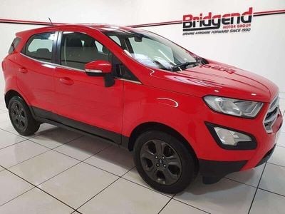 Used Ford Ecosport Zetec 2019 Red SUV