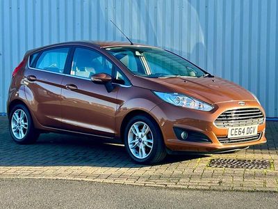 Yellow Used 2014 Ford Fiesta Zetec Hatchback | £2,295 (Fair price)