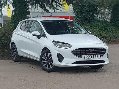 Used Ford Fiesta Titanium 100 HP (73 kW) 2023 White Hatchback