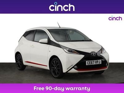 White Used 2017 Toyota Aygo x-press Hatchback | £5,999 (Fair price)