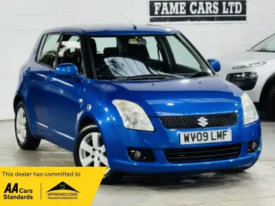 Used Suzuki Swift GLX 102 HP (75 kW) 2009 Blue Hatchback