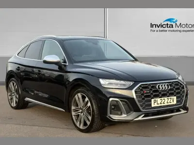 Used Audi SQ5 Comfort 341 HP (250 kW) 2022 Mythos black metallic SUV