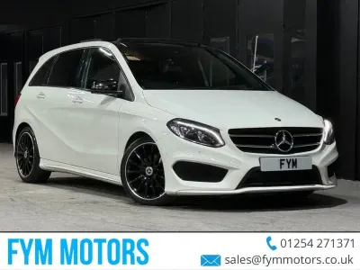 Usado Mercedes B200 AMG line 2017 Branco Monovolume