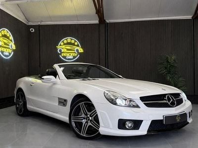 Begagnad Mercedes SL63 AMG AMG 525 HK (386 kW) 2012 Vit Cab