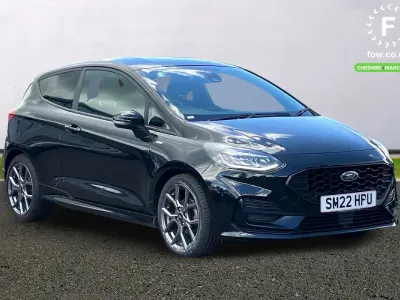 Used Ford Fiesta ST-Line 125 HP (91 kW) 2021 Black Hatchback