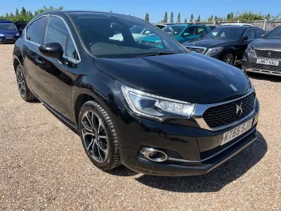 Used DS Automobiles DS4 Prestige 120 HP (88 kW) 2016 Black Hatchback