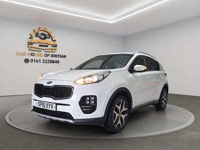 White Used 2016 Kia Sportage GT-Line SUV | £9,000 (A bit pricey)