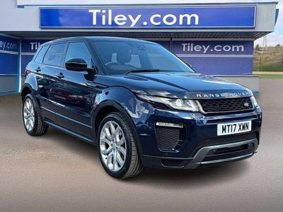 Used Land Rover Range Rover evoque HSE Dynamic 2017 Blue Estate
