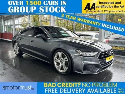 Grey Used 2019 Audi A7 Sportback S-Line Hatchback | £25,495 (Fair price)