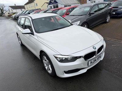 Begagnad BMW 320 2014 Vit Kombi