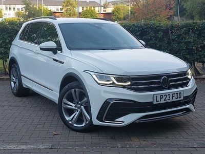 White Used 2023 VW Tiguan R-line Edition SUV | £27,998 (A bit pricey)
