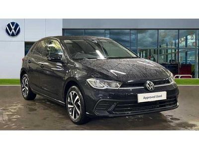 Used VW Polo Match 95 HP (69 kW) 2025 Black Hatchback