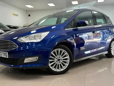 Used Ford C-MAX Titanium 120 HP (88 kW) 2017 Blue MPV