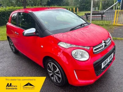 Used Citroën C1 Flair 68 HP (50 kW) 2015 Red Hatchback